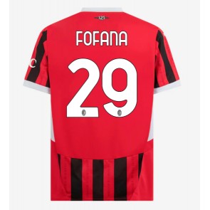 Billiga AC Milan Youssouf Fofana #29 Hemmatröja 2024-25 Kortärmad